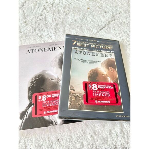 Atonement - the DVD movie - new unopened ￼ - Picture 1 of 2